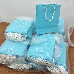 ティファニー【処分特価セール　在庫限り】ショッピングバッグ中サイズ約300枚「ダメージあり」