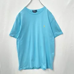 【大人気】ポロラルフローレン　ポニー刺繍　ワンポイント　半袖Tシャツ　水色 Sサイズ POLO RALPH LAUREN  ユニセックス