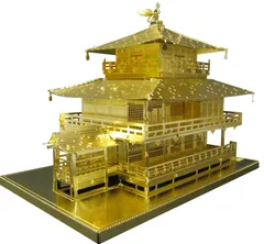 【特価セール】ゴールドシリーズ メタリックナノパズル 金閣寺のサムネイル