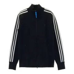 サイズ：M ADIDAS GOLF アディダスゴルフ DJ2057 ; ニット ジップジャケット スリーストライプ  ブラック系 [240101538129] ゴルフウェア レディース ストスト