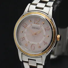 【電波ソーラー、美品、希少】SEIKO　セイコー　1pダイヤ　3B51-0AW0 2025年最新】セイコー 3b51の人気アイテム - メルカリ