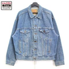 90s USA製 vintage Levi's 無地 70507 デニムジャケット メンズ 表記Mサイズ