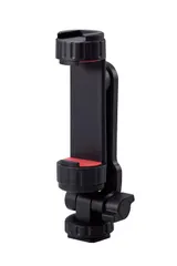 【人気商品】エレコム スマホホルダー 三脚 マウント アタッチメント 取り付け カメラ 一眼レフ 同時撮影 アクセサリーシュー 360度回転 角度調整可 【 三脚 自撮り棒 カメラ 4.7インチ~6.7インチのスマートフォン対応 】 P-STSRCBK-AZ