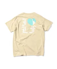 LFYT エルエフワイティー I LOVE LF TEE 半袖Tシャツ LS240116 BEIGE XLサイズ ¥6600+送料¥600