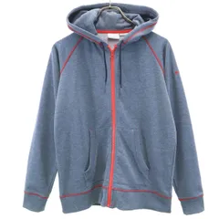 Columbia コロンビア 長袖 スウェット ジップパーカー L グレー アウトドア メンズ 古着
