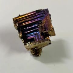 ビスマス結晶　金紫