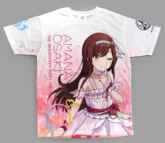 [중고] 티셔츠 (캐릭터) 오사키 아마나 공식 풀 그래픽 티셔츠 핑크 M 사이즈 [THE IDOLM @ STER SHINY COLORS 1stLIVE FLY TO THE SHINY SKY]