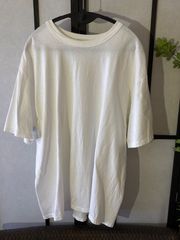 90-00s　チャンピオン　無地　白　ヴィンテージ　ホワイト　XL　Tシャツ