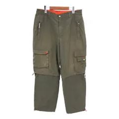 UTILITY デタッチャブル カーゴパンツ カーキ (メンズ W34 L30) 中古 古着 S7013