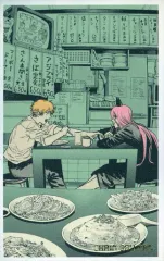 【中古】キャラカード デンジ＆パワー(ご飯屋) 「チェンソーマン デンジのメモリアルコレクション」