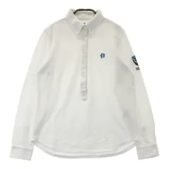 サイズ：1 PEARLY GATES パーリーゲイツ  長袖ポロシャツ ボタンダウン  ホワイト系 [240101520864] ゴルフウェア レディース ストスト