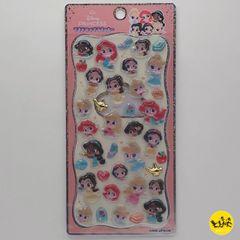 Disney ディズニー プチドロップステッカー シール ボンボン ドロップ うるちゅる 【ディズニープリンセス】 306591