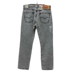 タグ付き未使用 Levi's 501 ORIGINAL STRAIGHT デニム W32 L32 00501-3530 リーバイス ストレート ジーンズ パンツ ボタンフライ ウォッシュ ブラック グレー 【X0495-001】□217