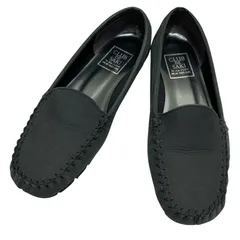 【美品】クラブデサキ (23) モカシン ローファー フラットシューズ パンプス 本革 レザー 定番デザイン