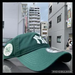 NEW ERA 29TWENTY ニューヨーク・ヤンキース フェルトアップリケ ダークグリーン Mサイズ
