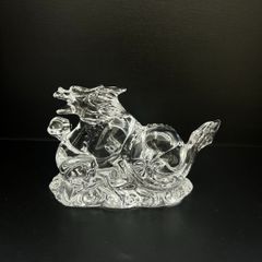 【美品】Baccarat　バカラ　干支　干支シリーズ　 辰　龍　竜　ドラゴン　置物　ガラス　フィギュリン　クリスタル