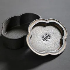 アンティーク 茶道具 茶船 茶道具 渓春作 武蔵野蒔絵 金輪寺棗 dby10713-x | こがん堂 大阪