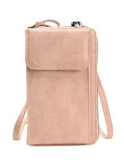 【新着商品】[Four leaf] おしゃれ スマホショルダー 財布付き 可愛い 縦型 レディース 斜めがけ