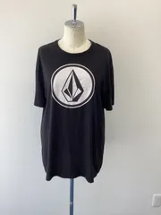 【VOLCOM 】 Tシャツ　黒　Lサイズ　古着