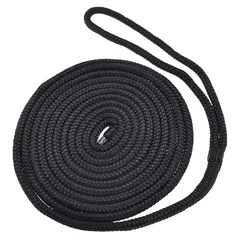 PLEAVIT アンカーロープ 係留ロープ 係船ロープ 船舶用ロープ 船舶 マリン用品 (3/8in*15ft 1本) [3/8in*15ft 1本]