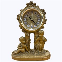 SEIKO 天使の像付き置時計① - メルカリ