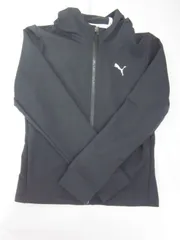 プーマ　ガールズ　フルジップパーカー　モダンスポーツジャケット　女の子　puma　582784-01　ブラック　160㎝