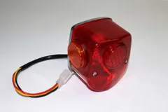 4L モンキー　シャリー　ダックス　茶黄ばみテールレンズ　旧車　新品　カブ　限定 4L モンキー シャリー ダックス 茶黄ばみテールレンズ 旧車 新品