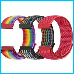 【数量限定】[Bcuckood] 腕時計バンド 18mm 19mm 20mm 22mm 時計ユニバーサルナイロン交換用リストバンド男性女性調節可能なクイックリリース時計ストラップ