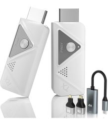 ★【2024年モデル型】ワイヤレスHDMI 小型 拡張モード 4台増設可能 収納に便利 無線化 送受信機セット HDMI 無線 50m安定転送距離 1080P/5Ghz WIFI&設定不要 映像音声同期出力