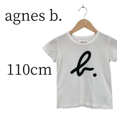 ★美品 agnes b. 白 半袖 Tシャツ・カットソー 110cm