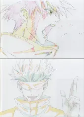 【中古】クリアファイル 伏黒恵＆五条悟 特典クリアファイル2枚セット 「呪術廻戦」 MAPPA SHOW CASE 入場特典