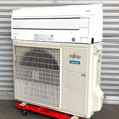 【引取限定・中古】FUJITSU/富士通 ルームエアコン 10畳用 2.8kW AS-M28G-W 2017年 上級モデル ●83579