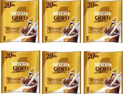 ネスカフェ ゴールドブレンド ポーション 甘さひかえめ 20P×6袋