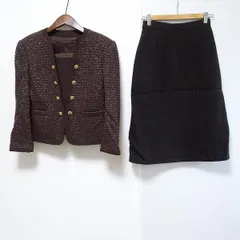 美品　銀座マギー　VELLA ベラ　サイズ４０ 高級スーツ　スカートスーツ VELLA ベラ スカート ジャケット セットアップ スーツ 銀座マギー