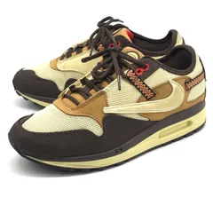 【倉吉店】NIKE | ナイキ スニーカー Nike Air Max 1 'CACT.US Brown' ラヴィス・スコット/カクタス ユーエスコープ DO9392-200 バロックブラウン/レモンドロップ/ウィート 27.5cm 【126】