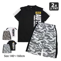 Tシャツ ハーフパンツ 上下セット ジュニア キッズ 男の子 半袖 子供 セットアップ 吸汗速乾 140cm 150cm 160cm 2色  722542
