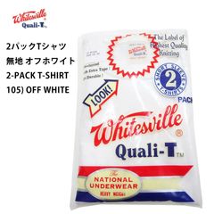 ホワイツビル Whitesville 「2-Pack 無地 Tシャツ」 WV73544 東洋エンタープライズ メンズ 半袖tee tシャツ オフ白 新品