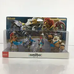 新品未開封 ゼルダの伝説 ブレス オブ ザ ワイルド 4英傑セット amibo amiibo ゼルダの伝説 ブレスオブザワイルド 4人の英傑セット