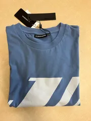 【新品】J.LINDEBERG　メンズTシャツ　48サイズ（L）ブルーグレーのサムネイル