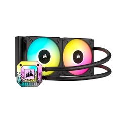 CORSAIR CW-9060068-WW  H100i ELITE CAPELLIX XT 水冷CPUクーラー ブラック｜コルセア 簡易水冷