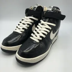 【中古】【デッド、加水分解】NIKE AIR FORCE 1 HIGH Sheed Patent サイズ28.5cm 302640-011 スニーカー ナイキ フォースワン ハイ シード パテント[17]
