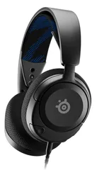 【新着商品】SteelSeries ゲーミングヘッドセット ヘッドホン PlayStation 5専用モデル Arctis Nova 1P 軽量 有線 密閉型 双方向マイク ノイズキャンセリング 空間オーディオ Hi-Fiサウンド 調整可能 61611 ブラッ
