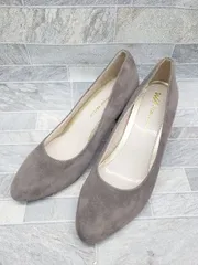 ◇ Oriental Traffic オリエンタルトラフィック ヒール パンプス サイズ40 グレージュ レッド系 レディース P  【1405290009686】