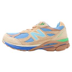 New Balance (뉴 밸런스) × JOE FRESHGOODS 990V3 OUTSIDE CLOTHES 아웃사이드 클로즈 로우 컷 스니커 M990JG3 US11.0/29.0cm 브라운/블루