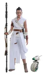 【中古】ぬいぐるみ レイ＆D-O(2体セット) 「スター・ウォーズ/スカイウォーカーの夜明け」 ムービー・マスターピース 1/6 アクションフィギュア
