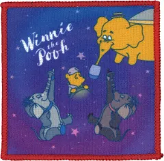 【中古】コースター プーさん(外枠：レッド)/コースター カラフルファブリックアソート 「一番くじ くまのプーさん Colorful Dreams」 E賞