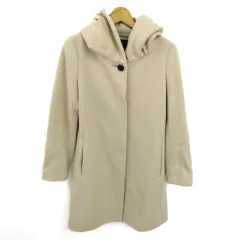 アンタイトル フーディコート ウール混 アウター レディース 2サイズ ベージュ系 UNTITLED 【中古】