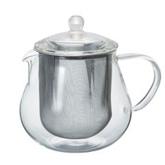 HARIO(ハリオ) リーフティポット クリア 実用容量450ml 耐熱ガラス プレゼント ギフト 贈り物 CHC-45T
