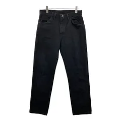 RUSTLER ラスラー デニムパンツ ブラック(メンズ W34 L32)中古 古着 V3023