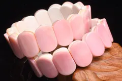 クイーンコンクシェル　12.5x18mm　バングル パワーストーン 天然石 _B925